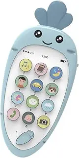 HONITANO 1 Set Bilingual Phone for Gentle Music Light Protection Educational Smartphone for Early Learning Playtime