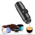 Portable Electric Espresso Coffee Maker Machine 2-in-1 Powder/Capsule Mini
