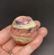 Strawberry Opal from the Andean Mountain Range of Peru GORGEOUS RARE 66g