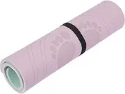 Milisten Thick Exercise Mat Indoor Jump Rope Mat Noise Reduction for Quiet Home Workouts