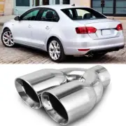 2.5" Inlet 2x3.5" Outlet 9.5" Overall Length Diesel Exhaust Tip For VW Jetta TSI (for: Volkswagen)