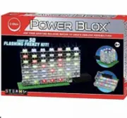 E-Blox Power Blox Builder - Flashing Frenzy Kit LED Light-Up Building Blocks ...