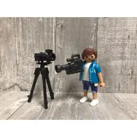 在飛比找蝦皮購物優惠-Playmobil 摩比 零件 相機 腳架 攝影機