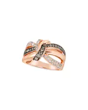Le Vian 14K Rose Gold 0.67 ct. tw. Diamond Gladiator Ring