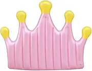 Swimming Floaty Crown Shape Floating Row for Adults 1-2 Persons Inflatable Pool Float 175 * 140 * 20CM Pool Float Raft Lounge Includes Hand Pump Ergonomic LWX