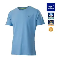 在飛比找樂天市場購物網優惠-男款路跑短袖T恤 J2TAB00121（淺藍）【美津濃MIZ