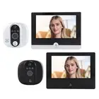4.3inch Peephole Camera 1080P WIFI Front Door 150° Wide Angle Motion Detecti DOB