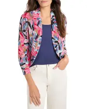 Nic+Zoe Firework Foliage Bolero Cardigan