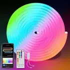 32.8Ft Neon Rope Lights,Smart RGB-IC LED Strip Lights, HCP068