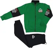 [Marbel] Kappa Children's Tracksuit in 100% Cotton French Terry Full Zip Tracksuit in Lightweight Sweatshirt, Ideal for Autumn and Spring. Kappa Back To School
