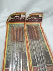 Vintage NOS Barbecue Skewers Revco Set of 8