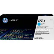 Genuine HP 651A CE341A Cyan Toner Cartridge 16,000 Pages