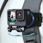 GoPro Accessories Backpack Shoulder Chest Strap Clip Mount, Adjustable Mount ...