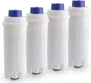 4Pcs Coffee Replacement Filter Cartridge Replacement Filter Coffee Filter Compat with DSL C002 Maker Coffee Accessory Water Filter for Coffee Maker White One Size
