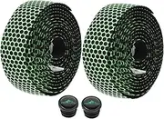 NULYLU Bicycle Accessories Handlebar Tapes Wrap Bicycle Road Handlebar Cycling Grip Handle Cycle Bike Tape Bike Wrap Green Eva