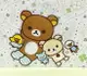 【震撼精品百貨】Rilakkuma San-X 拉拉熊懶懶熊 防水透明貼紙-條紋A#20176 震撼日式精品百貨