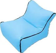 ifundom 1Pc Portable Inflatable Air Sofa Lounger Lightweight Folding Outdoor Couch for Beach Camping and Picnics Easy to Inflate Durable Material