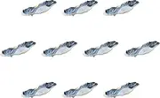 Set of 10, Set of 4, Kuresumohonpo Plate, 16.9 x 5.5 x 1.8 inches (43 x 14 x 4.5 cm) | Deforming Plate (Extra Large)