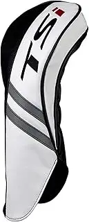 [Titleist] New Golf TSi Driver Headcover Leather Cover - Black White Red