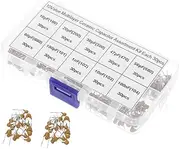 iplusmile Professional Electronics Capacitors 600pcs Assorted Ceramic Disc Capacitors Diy Kit 10p to 100nf