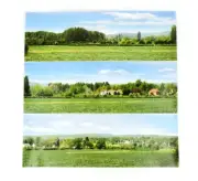 Gaugemaster Open Field Small Photo Backscene (1372x152mm) N Gauge GM753