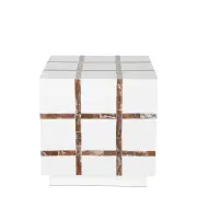 [Florabelle Living] Arc Side Table White
