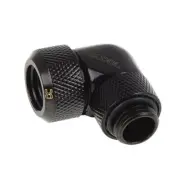 Alphacool G1/4" Fitting, 13mm OD, 90 Degree Rotary, Black