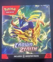 Pokemon TCG Crown Zenith Factory Sealed Booster Bundle!!!