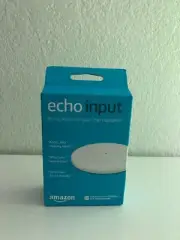 NEW White Echo Input for your Speaker *Alexa *Bluetooth *Wifi *Audio Line Out