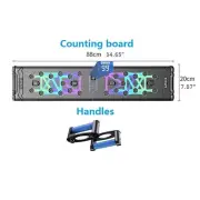 Counting Folding Push up Board Multifunctional Exercise Table Abdominal Muscle E
