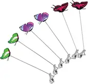 Levemolo Butterfly Stakes Clip Decor Garden Stakes for Yard Patio Park Decor Butterfly Appearance