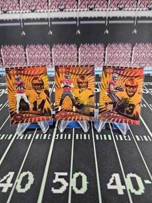 2024 Illusions B. Mayfield/ C.Goodwin/ M.Evans Orange Tampa Bay Buccaneers Lot