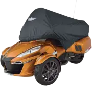 2010-2018 for Can-Am Spyder 990 RT ULTRAGARD Half Cover Black 4-357