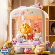 STACTCUTE 55 PCS Claw Machine for Kids Unicorns, Vending Machine with Lights