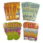 VNTG Religious Sunday School Bookmarks LOT OF 20 Be Glad in the Lord Animals NOS