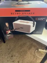 KENNY LOGGINS wireless retro speaker (mode change/usb flash drive input & more)