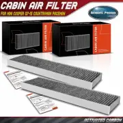 2Pcs Activated Carbon Cabin Air Filter for Mini Cooper 07-15 Countryman Paceman (for: Mini)