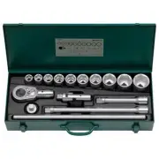 Stahlwille Socket Set 3/4" Drive 16-Piece SW55/10/6