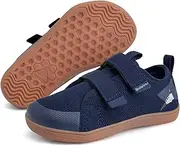 [WateLves] Toddler Little Kids Wide Barefoot Shoes The First Walking Shoes Girls Boys Breathable Zero Drop Minimalist Sneakers with Wide Toe Box Natural to Grow