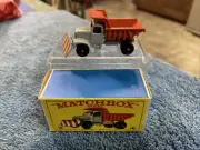 Matchbox Lesney w/ style "D" Box Scammell Mountain Snowplow #16C original 1964