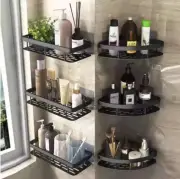 BATHROOM SHOWER CADDY SHELF CORNER KITCHEN BATH STORAGE HOLDER RACK ORGANIZER
