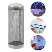 Fish Tank Filter Accessory Stainless Steel Filter Tube Fine Mesh Aquarium Filter