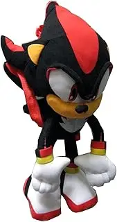 Sonic the Hedgehog Doll Plush Backpack - Shadow Backpack Black (24 Inch)