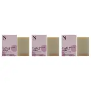 Castile Bar Soap - Lavender by Dr. Natural for Unisex - 5 oz Soap - Pack of 3