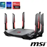 【MSI 微星】RADIX AXE6600 WIFI 6E TRI-BAND GAMING ROUTER 三頻電競路由器