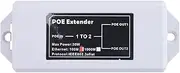 Daiilg 1 to 2 Port POE Extender 100Mbps IEEE 802.3Af/at Standard 48V Extender POE Extender for NVR IP Camera POE Extend 100 Meter for POE Range