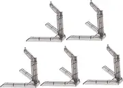 iplusmile 5pcs Action Figure Stand: Model Support Stands Doll Base - Assembly Figure Display Holder- Showcase Monsters Rack For Collection
