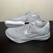 Nike Kobe 8 Protro College Wolf Grey Size 9.5 Men's Brand New!