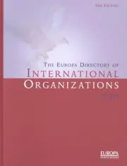Europa Dir Intl Orgs 2001 by Catriona Appeatu Holman (English) Hardcover Book