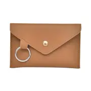Women Waist Pack Femal Belt Bag Phone Pouch Bags Women Envelope Bags for Ladies(Brown)